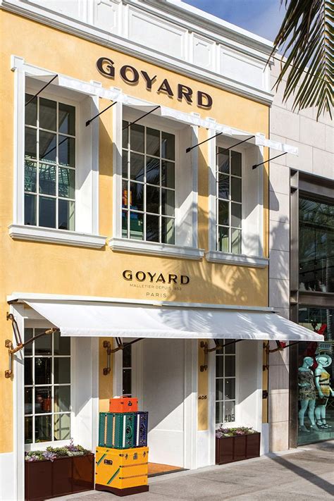 goyard beverly hills store|maison goyard locations.